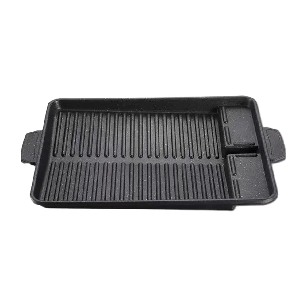 

Long baking tray card oven outdoor baking tray non stick long baking tray portable outdoor camping open fire barbecue tray