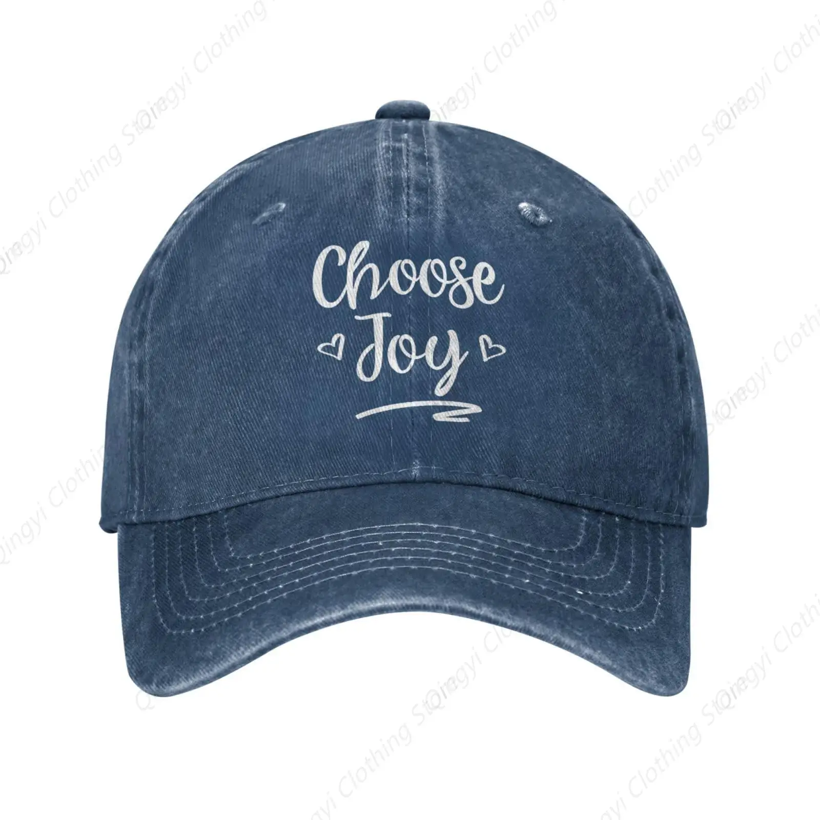 

Choose Hat Casquette Denim Baseball Cap Unisex Men's Hat Women's Hat Navy Blue