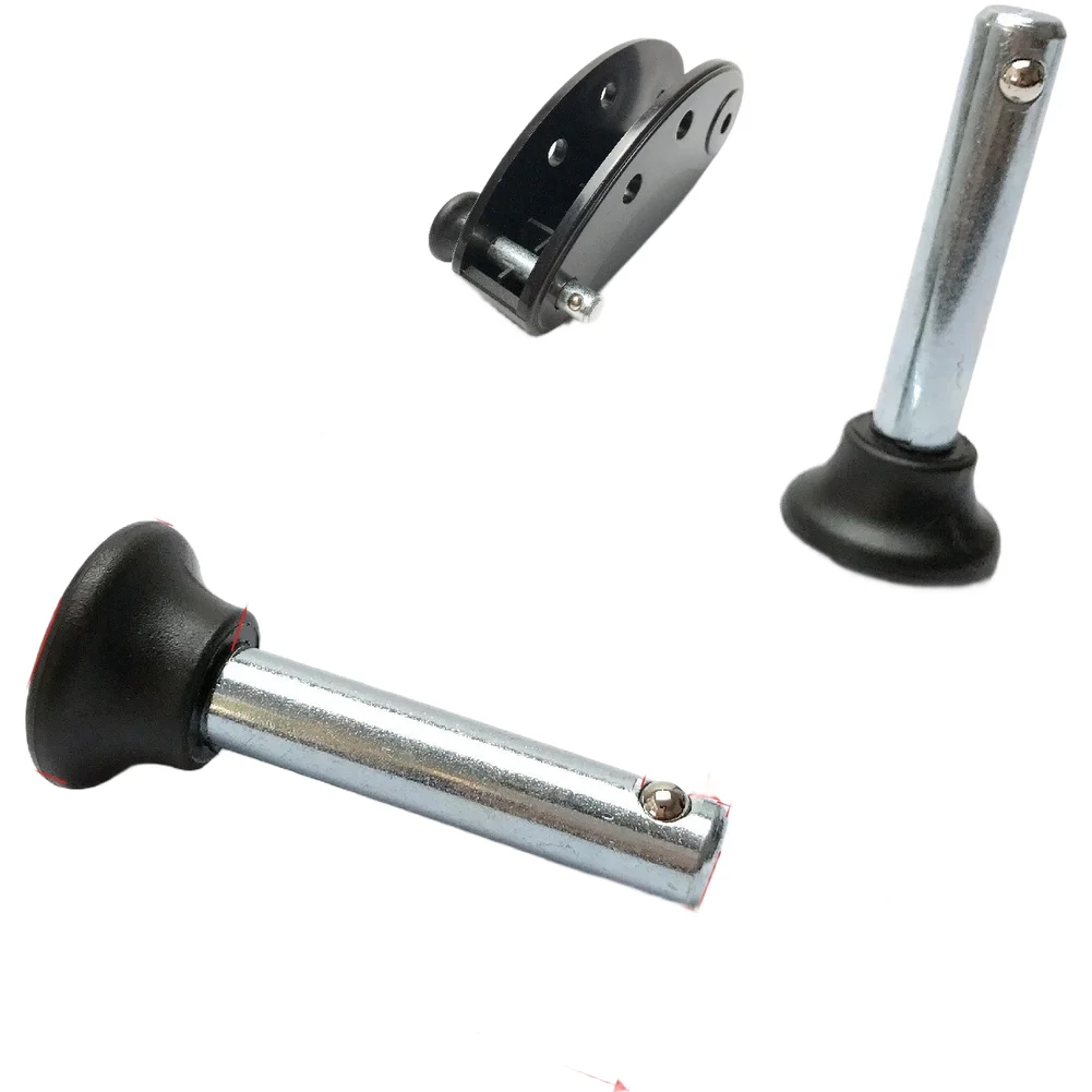 4pcs Release Detent Pin 10mmx40mm Plastic Knob Handle Spring Loaded Ball Lock For Treadmill Rear Foot Adjustment Fitness Part