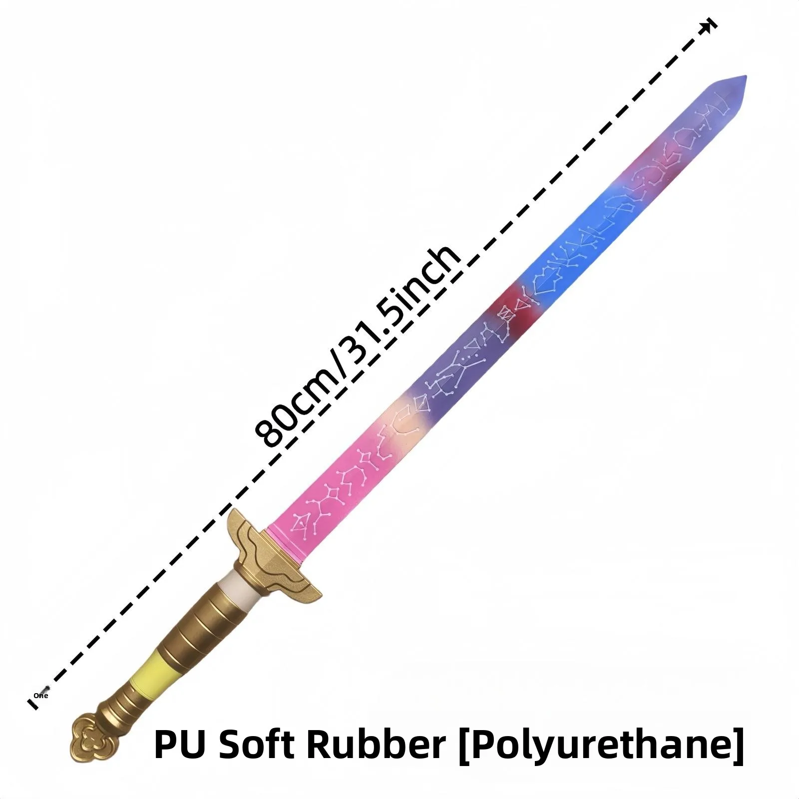 Rumi Mira Cosplay Props Soft PU Glue Stage Performance Props Weapons Korean  Culture Magic  Girl Team Props
