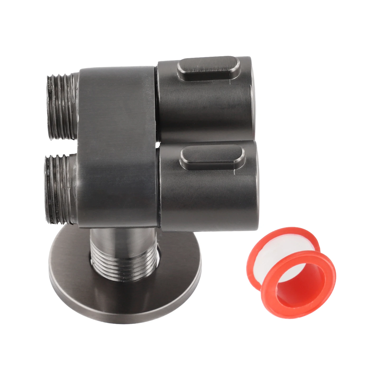 Bathroom Valve Wall-mounted Toilet Parts Bathroom Setup G1 2 Interface Simultaneous Water Flow Breakage Resistant