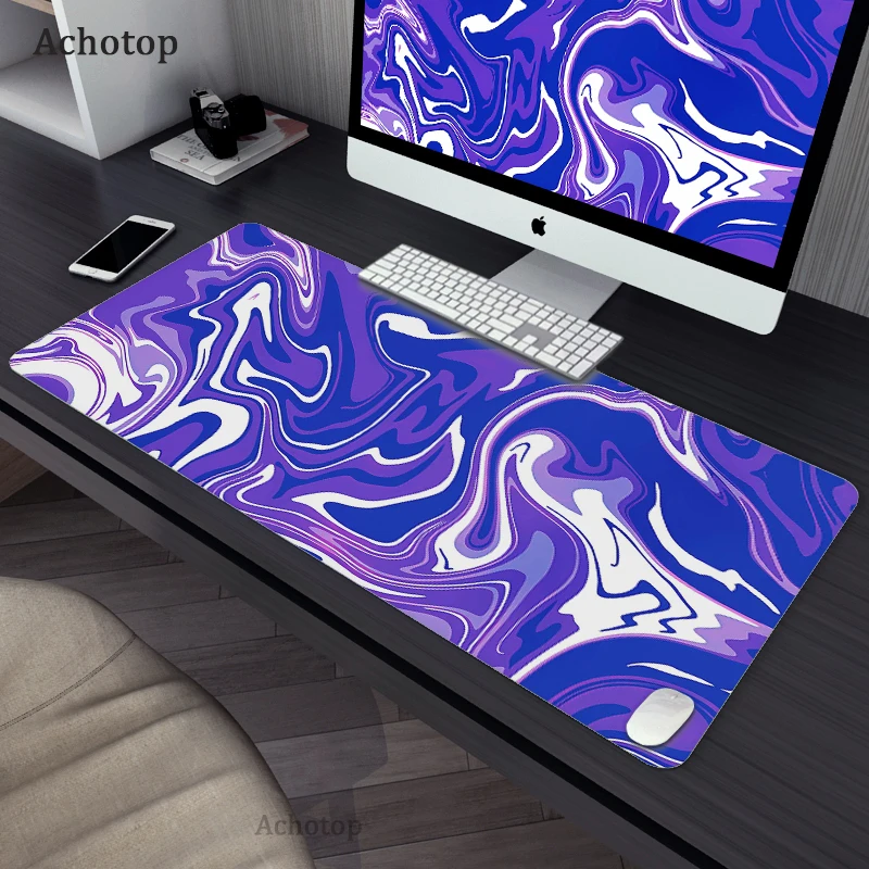 

Large Strata Liquid Mousepad XXL Office Mouse Pad Gaming Carpet Locking Edge Rubber Mouse Mat 900x400mm Game Keyboard Pads