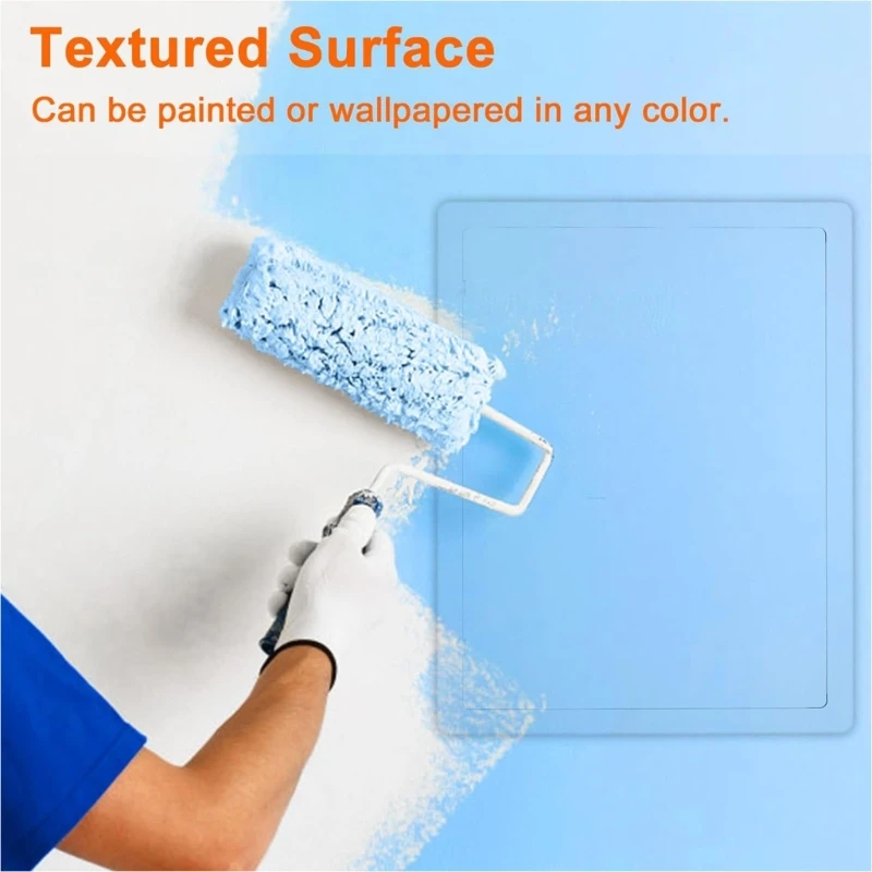  Adhesive Removable Service Panel 150x150mm White No Drilling