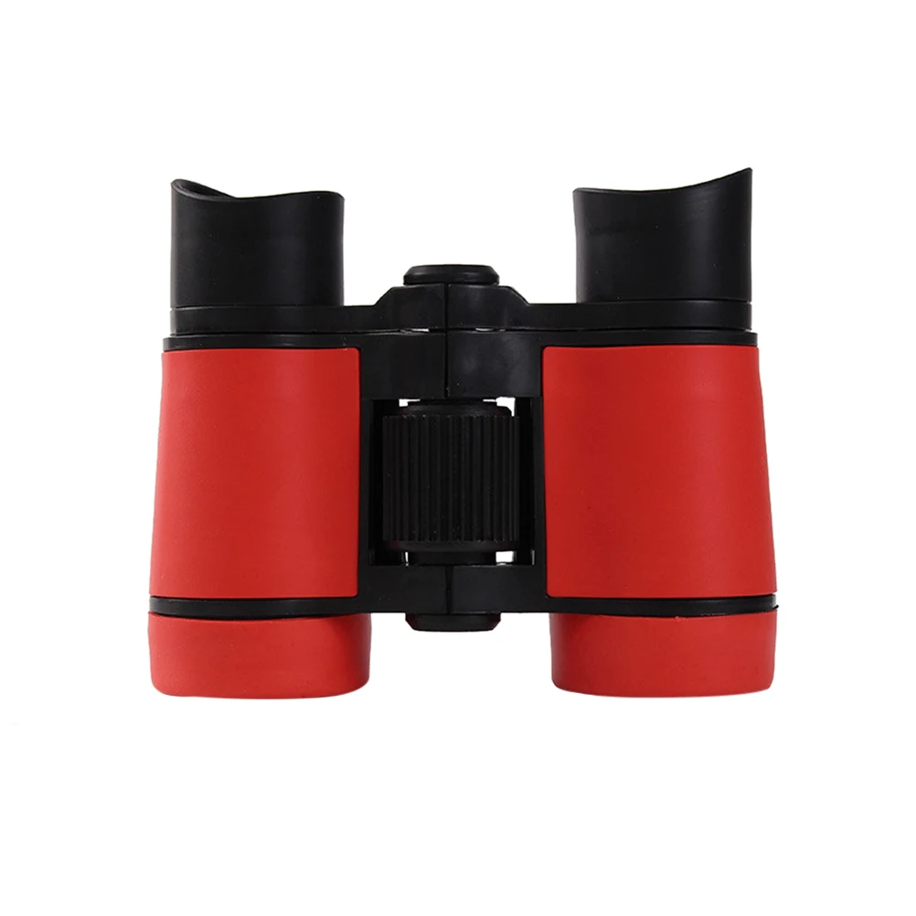 

Kids Telescope 4x Magnification Red ABS 11 2x3x9cm Portable Foldable Set Outdoor Exploration Educational Toy Kids
