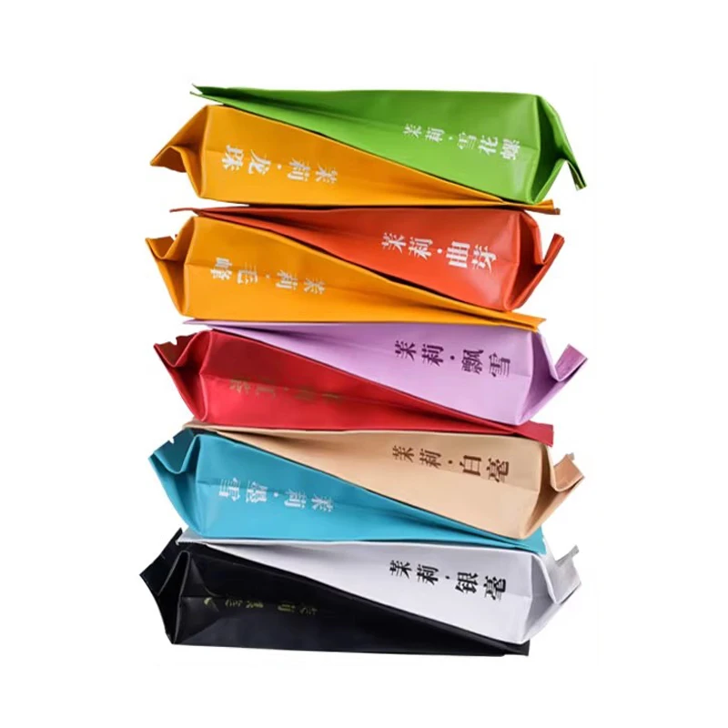 10pcs Various Jasmine Flowers Tea Set Bags Colorful Classic Green Jasmine Oolong Combination Teabag Independent Small Bubble Bag