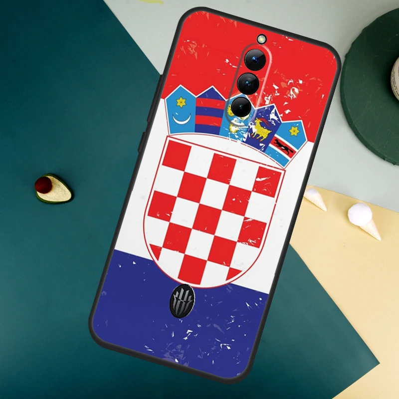 Croatia Flag Case For ZTE Nubia Red Magic 8 8S 9 Pro Plus Red Magic 6 7 6S 7S Pro 5G 5S 6R Back Cover