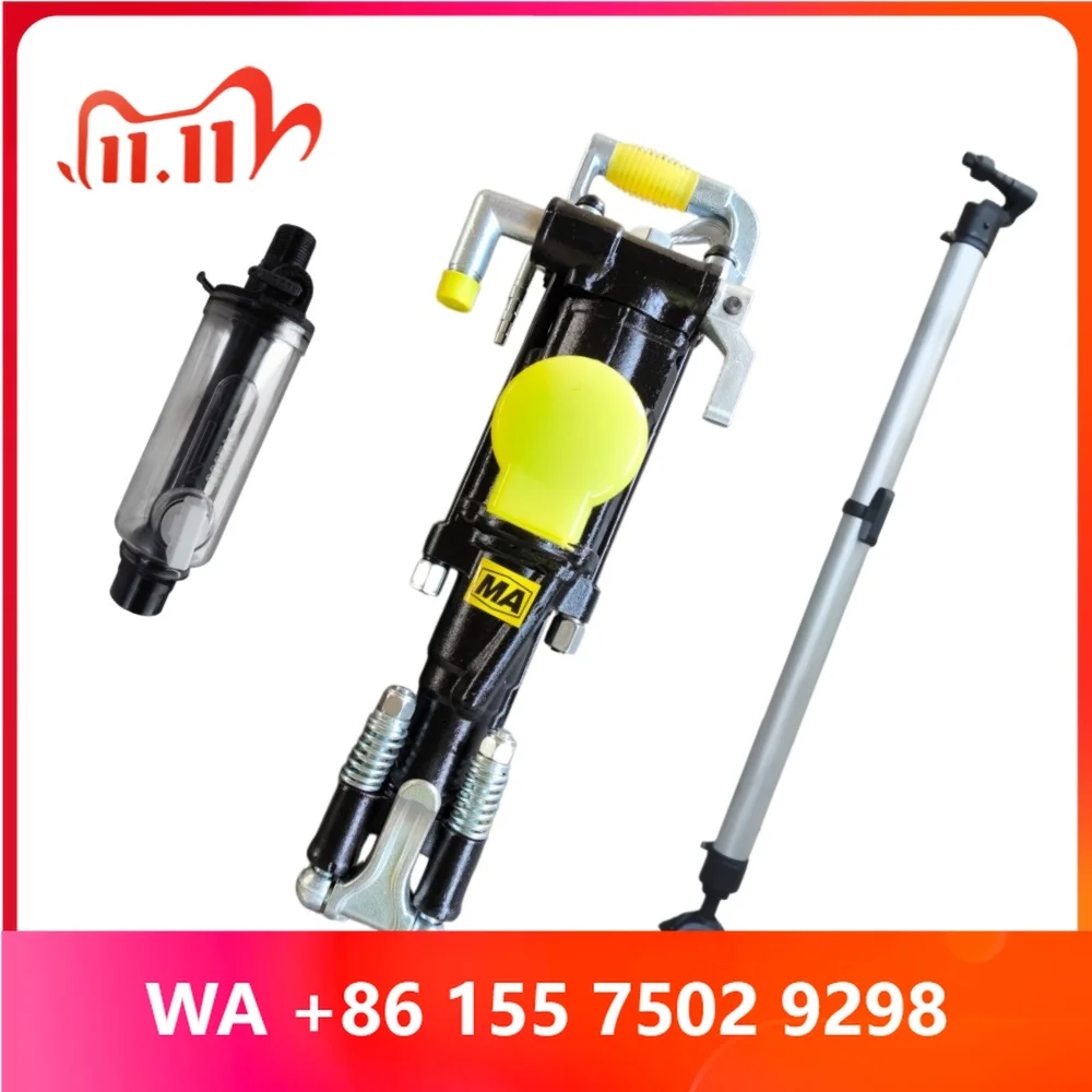 Manual Borehole Drilling Equipment Air Leg Yt28 Peoradora De Roca Pnmatic Rock Drill