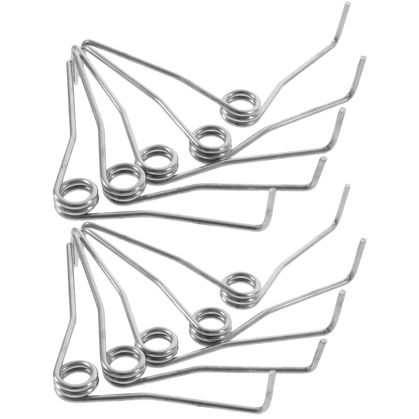 

10 Pcs Stainless Steel Spring Accessories for Hand Pruners Replacement Bypass Springs Gardening Shears Easy Install Fits Most