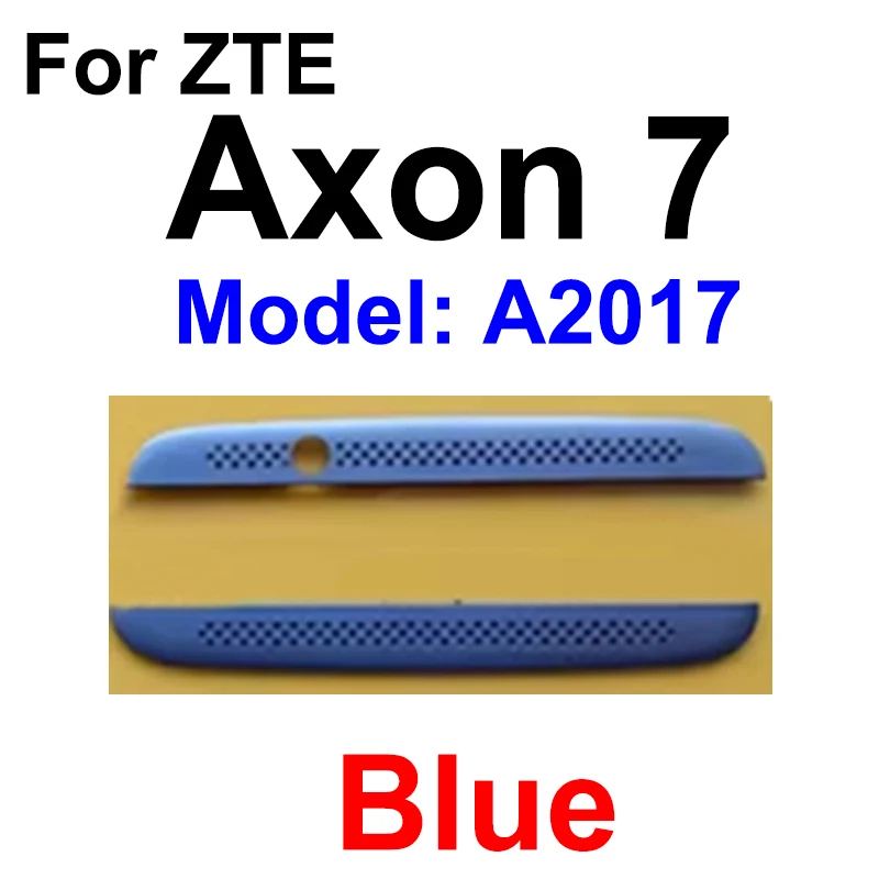 For ZTE Axon 7 A2017 A2017G A2017U Up Down Network Cover Front Frame Earpiece Speaker Up Down Mesh Front Frame Parts