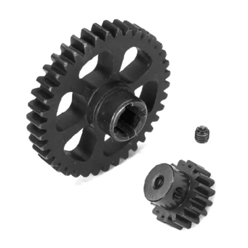 Upgrade Part Metal Reduction Gear + Motor Gear Spare Parts for Wltoys A949 A959 A969 A979 K929 RC Car Remote Control Toy Parts