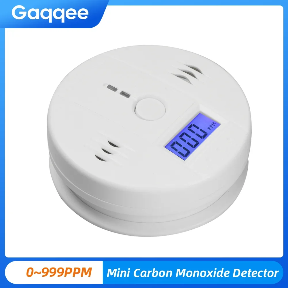 

High Sensitive CO Sensor Work 85dB Warning Siren Sound Portable Household Carbon Monoxide Alarm Detector Air Quality Monitor