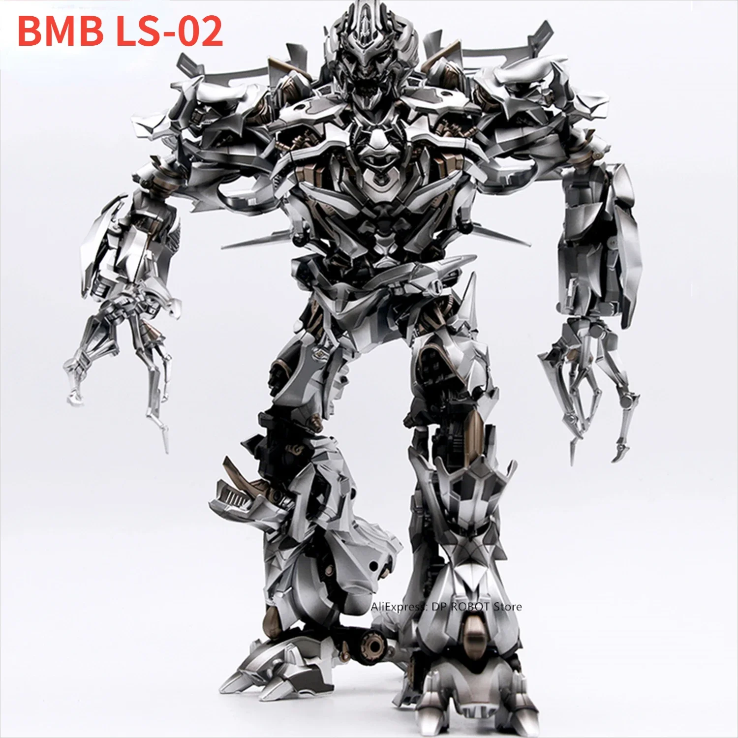 IN STOCK 2.0Transformation AOYI BMB LS-12 LS12 2.0 MG Tank Megatank METAL 36.8CM  Action Figure Robot Toys