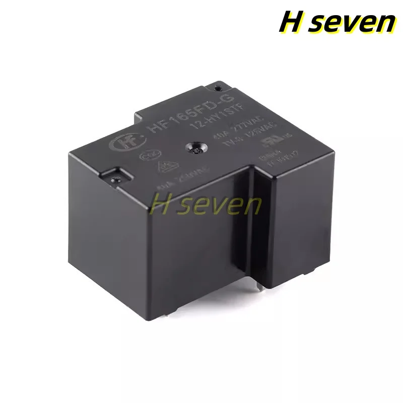 5pcs High Power Relay HF165FD-G-5-HY1STF HF165FD-G-12-HY1STF HF165FD-G-24-HY1STF DC 5V 12V 24V 4Pin