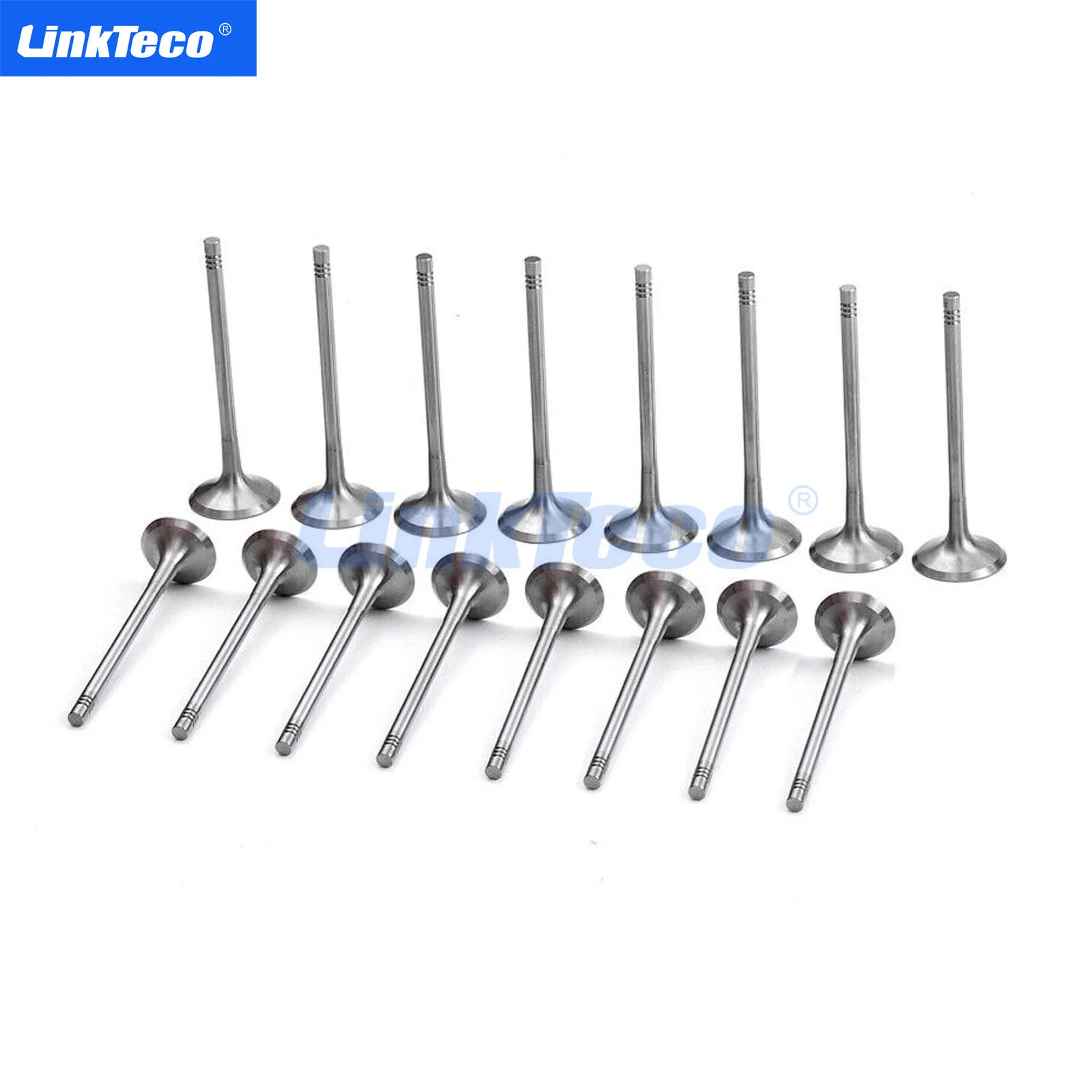 

16pcs Engine Intake Valve Exhaust Valve Kit For VW GOLF Passat AUDI A4 A6 Q5 TT