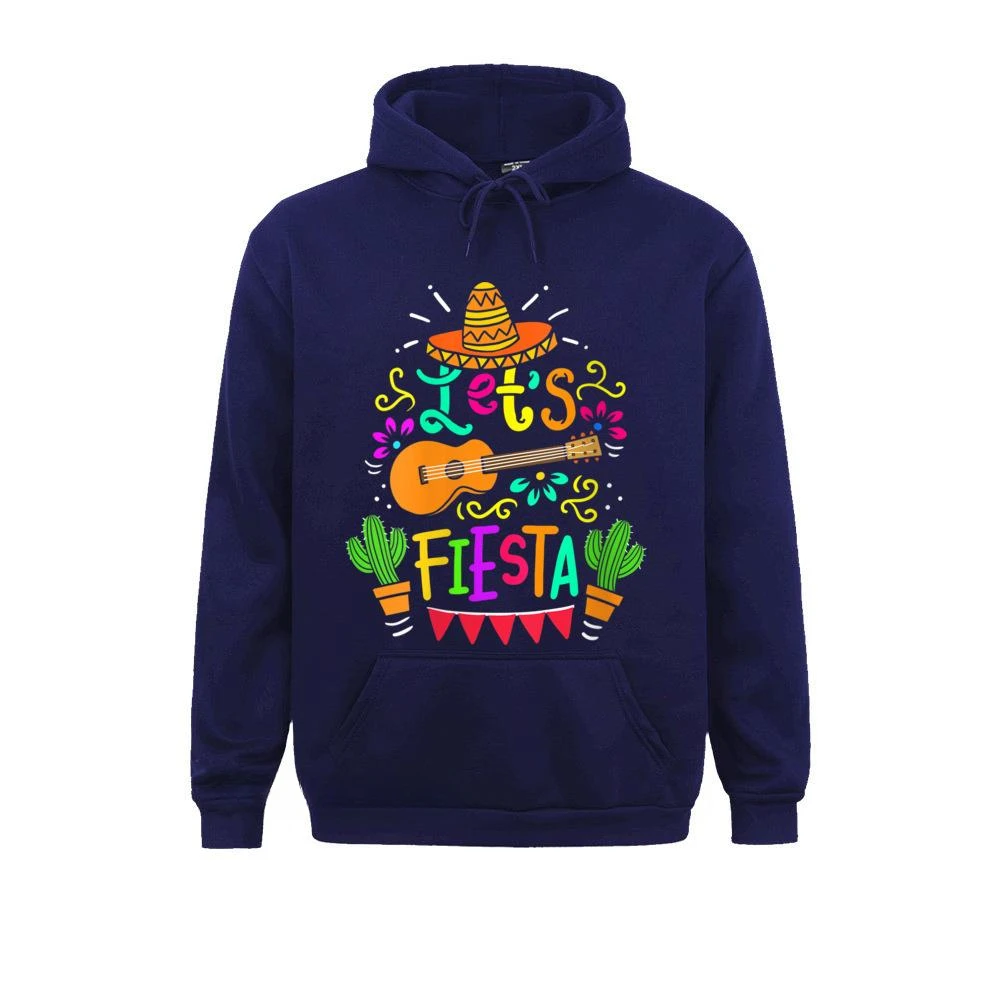 Familie Cinco De Mayo Mexicaanse Gitaar Cactus Hip Hop Streetwear Hoodie Unisex Leuke Thanksgiving Day Sportkleding lange mouwen