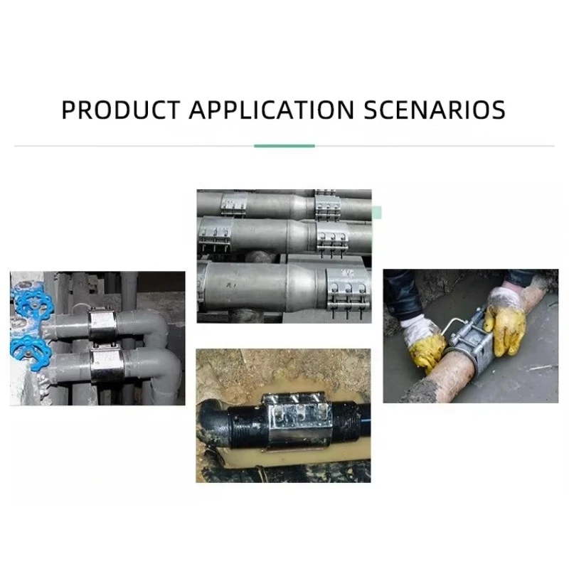 パイプSs 316ステンレス鋼オイルHDPE修理クランプ（アブラザデラ・デ・レパラシオン・デ・エイデピ）