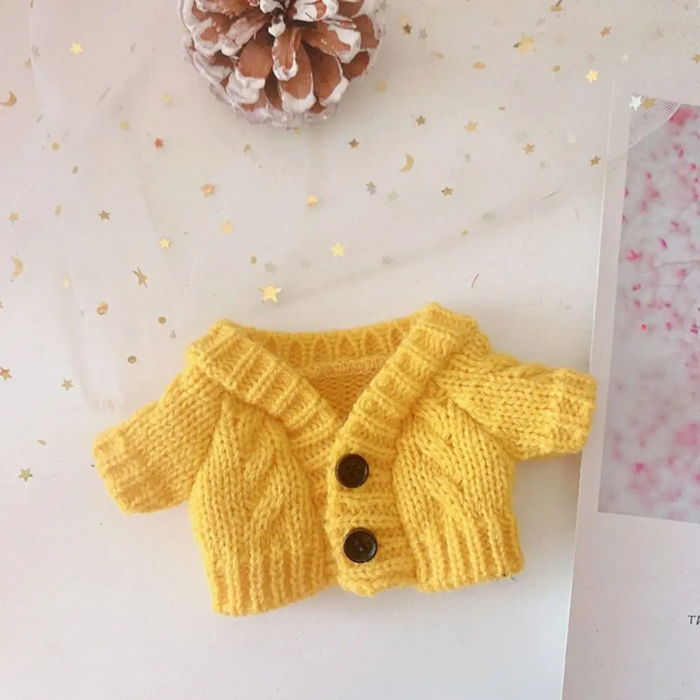 

20cm 20cm Dolls Sweater Sweater Idol Dolls BJD Doll Clothes Scarf Hat 20cm Doll Clothing Sweater 20cm Bjd Doll