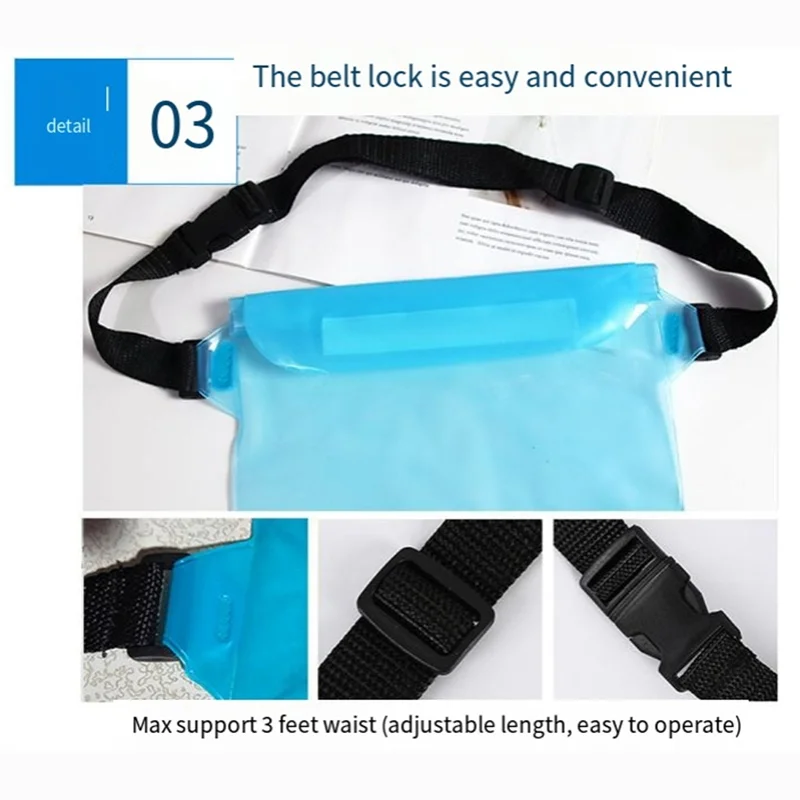 

Mobile Phone Waterproof Bag Crossbody Swimming Waterproof Outdoor Drifting Seal