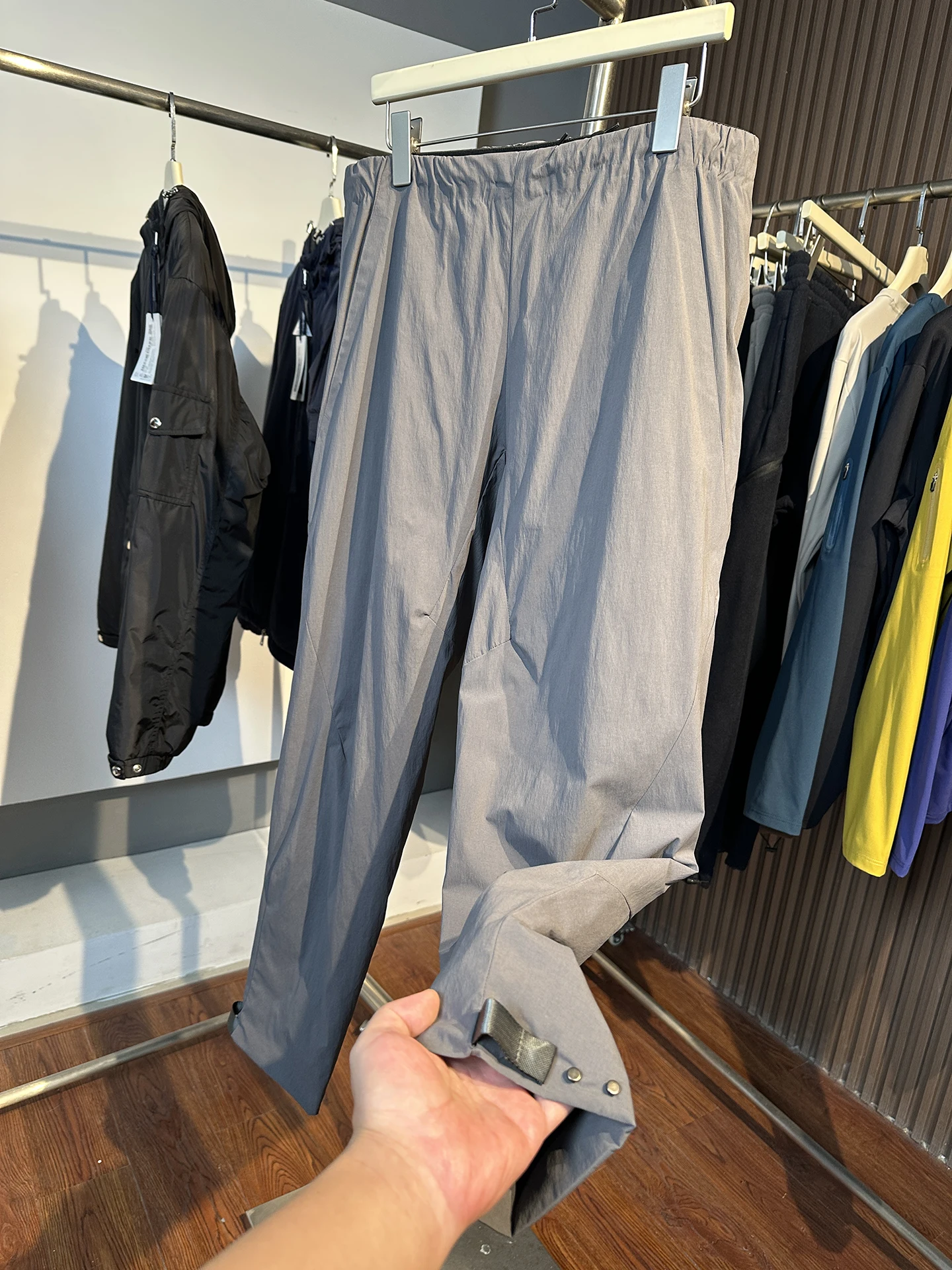 

Water-Resistant Thiened Winter Casual Pants Men's Outdoor Warmth-Friendly hine Waable Cotton Trousers Stand Fit