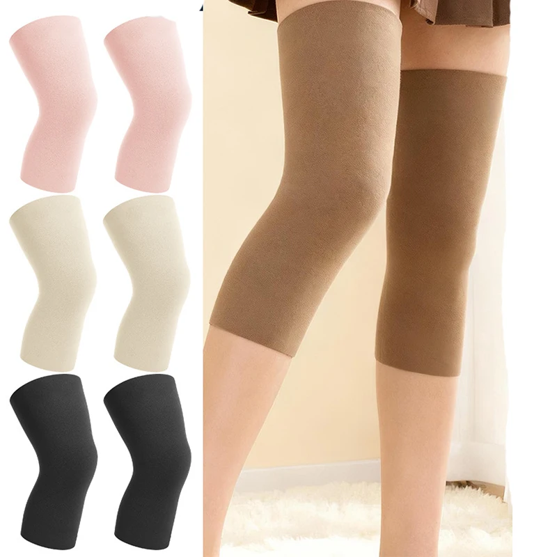Winter and Autumn Cold Protection and Warmth-Keeping Knee Guard Down-proof Seamless High Elasticity Non-irritating