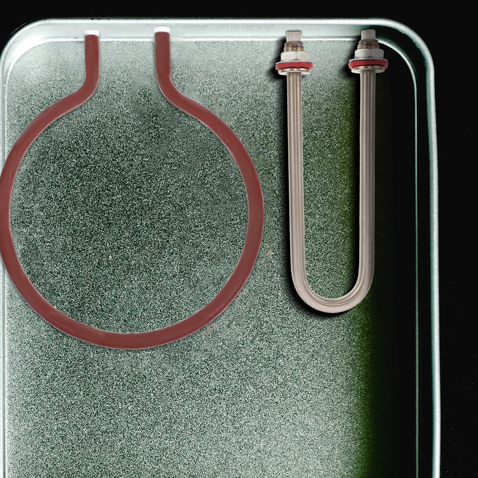 

200Mm 200W Incubator Replacement Sturdy Metal Heating Accessory Even Heat Distribution Heating Element For Lab
