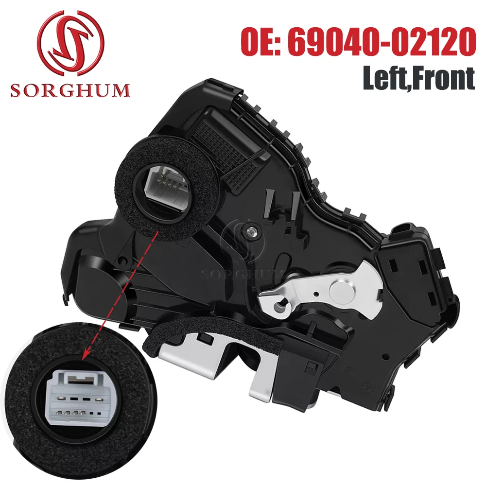 SORGHUM Left Front Door Lock Actuator Latch For Toyota Camry Corolla 4Runner Sienna Solara Lexus GX470 RX330 OEM 69040-02120