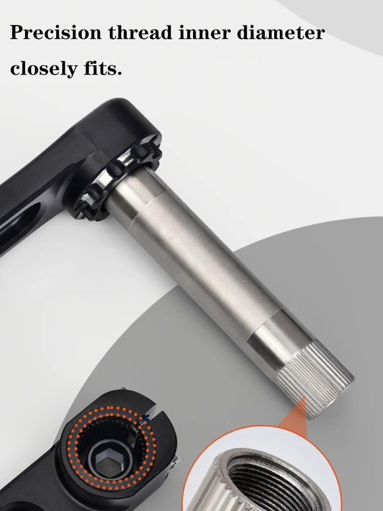 SWTXO RX Road bike crank 170MM 172.5MM 175MM Hollow integrated single Crank Compatible DUB Bottom Bracket