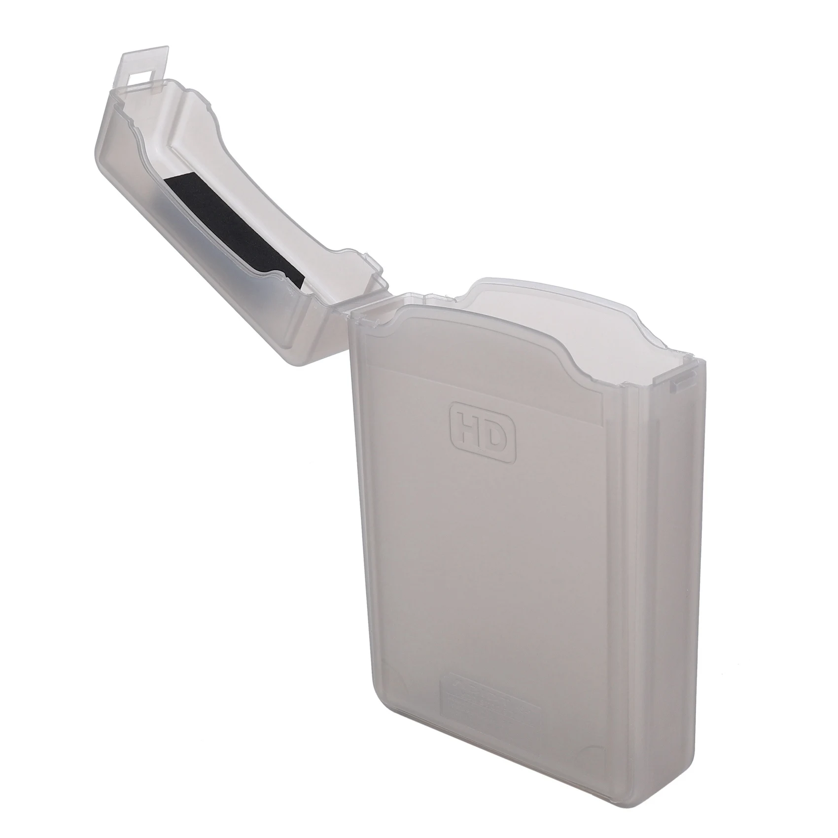 Boîte de rangement en plastique pour disque dur, boîtier gris, IDE SATA HDD, 3.5 pouces, 5 pièces