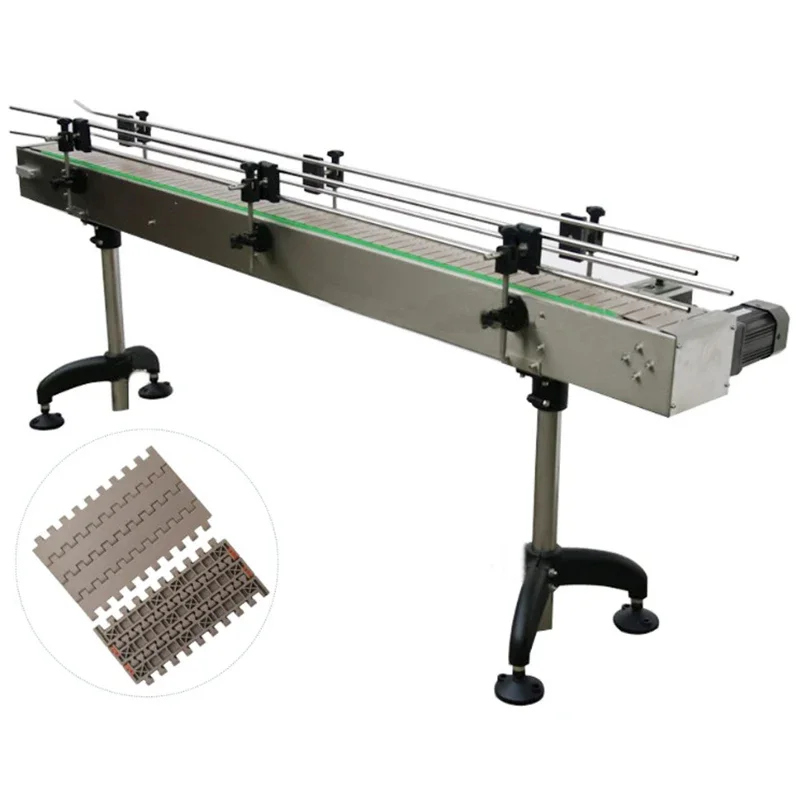 

LIENM Customized Electric Multi-use Plastic Chain Belt Conveyor Machine for Bottles