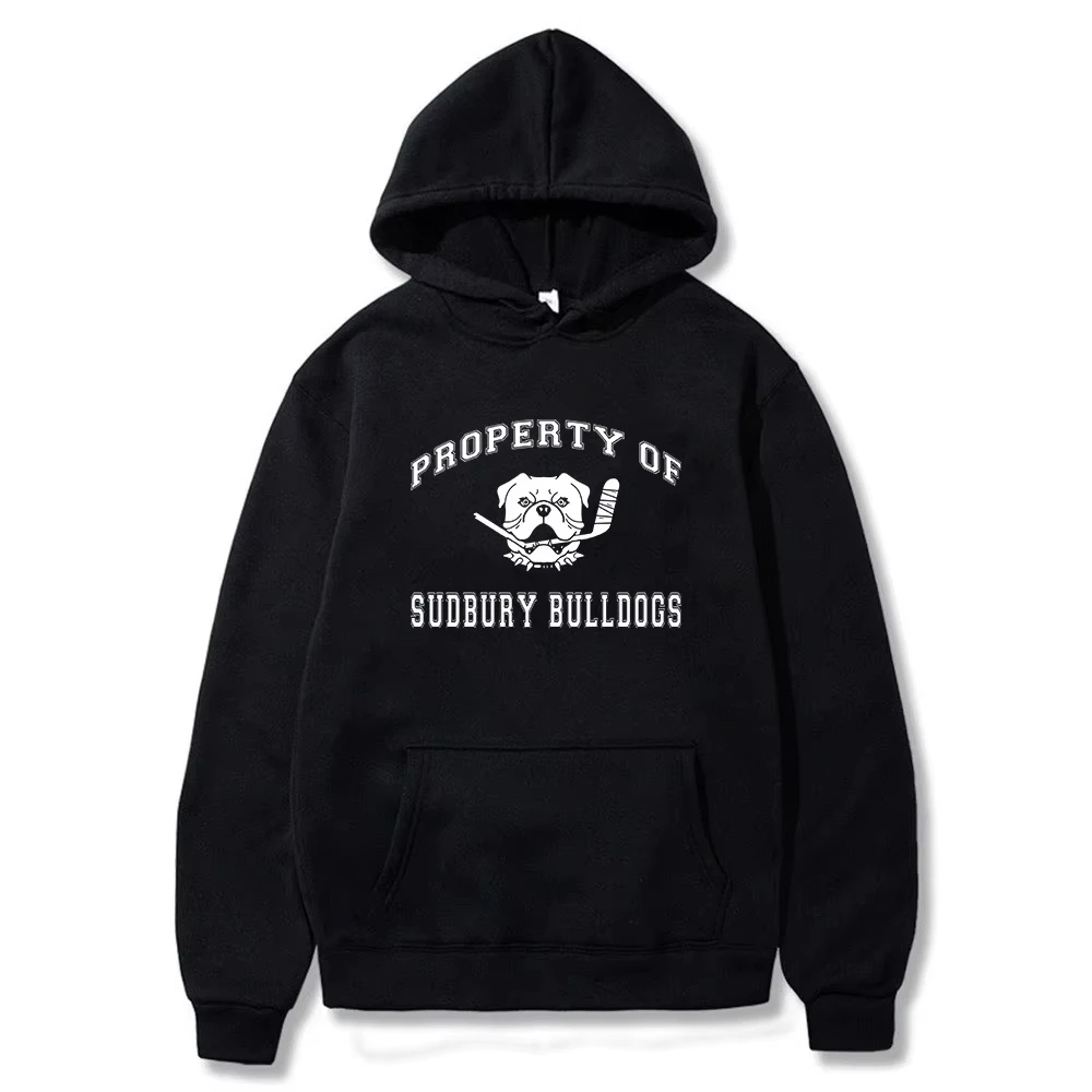 [Unique Print] Versatile & Comfortable! Men's Bulldog Hoodie for Autumn/Winter, Easy to Style for Multiple Occasions
