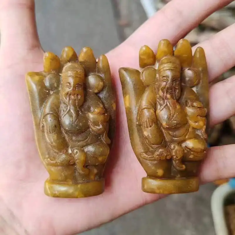 

Ювелирные изделия ручной работы из натурального старого нефрита Xiuyu, антикварная подвеска с ручкой, ретро вырезанные украшения, коллекция, подарок унисекс, 1 шт./партия