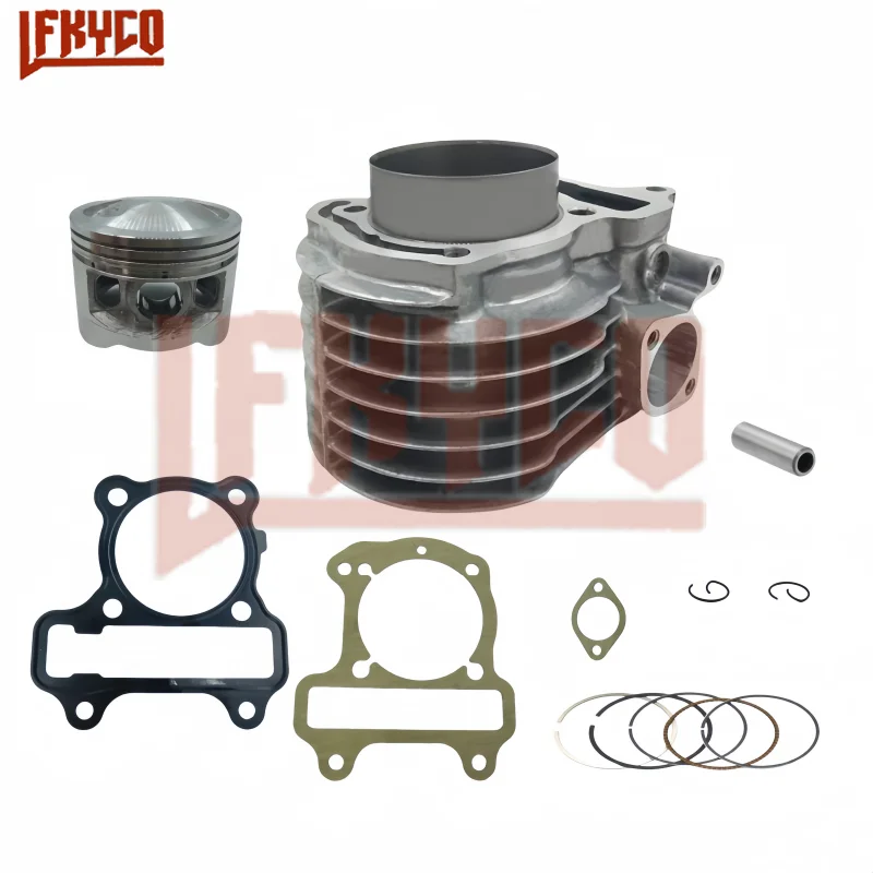 Motorcycle Accessory 54mm Engine Parts Cylinder Kit 110CC Motor for Honda DIO VISION 110 NSC KZLA 110 NSC110 2011-2016 Motoblock