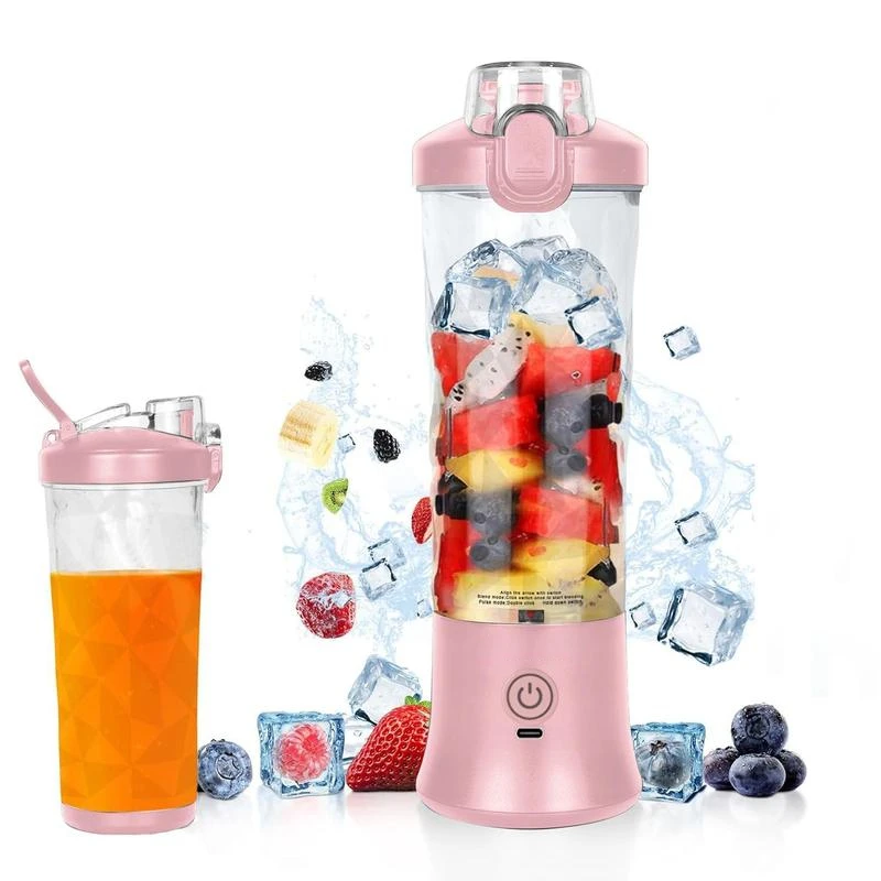 Portable Blender,  USB Rechargeable Juicer Blender Cup For Fruit & Vegetable, Juicer Cup USB Rechargeable Personal Size Blender 