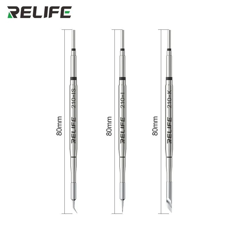 

Набор наконечников для паяльника RELIFE 210: быстрый нагрев, различные типы наконечников для ремонта электроники и точной пайки