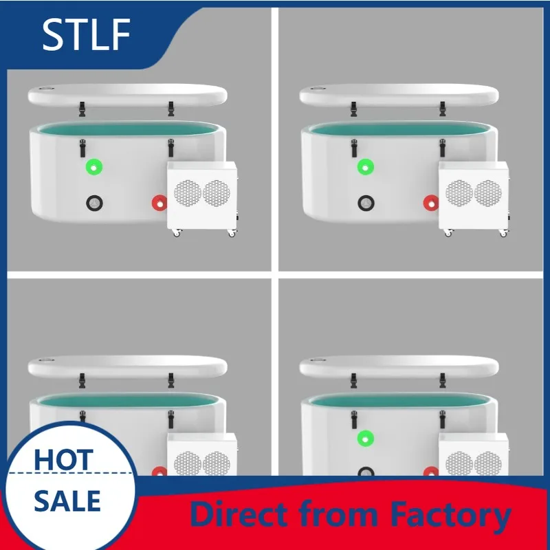 STLF Cold Plunge Chiller All in One Ice Bath Tub With Water Chiller Cold Plunge Ice Bath Tub Folding Portable Ice Bathtub Chille