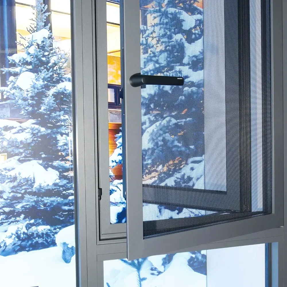 Sixinalu Casement Window Building Material Double Glazed Clear Windows Aluminum Profile Home Decor Customize Modern Design