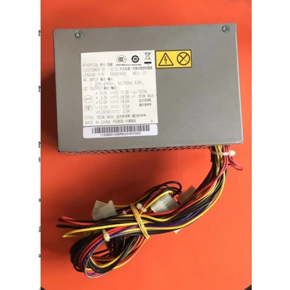 

Для Kangshu API6PC06-EL3G PS3 блок питания 180 Вт, оригинальный, полурезной блок питания Lenovo, небольшой блок питания