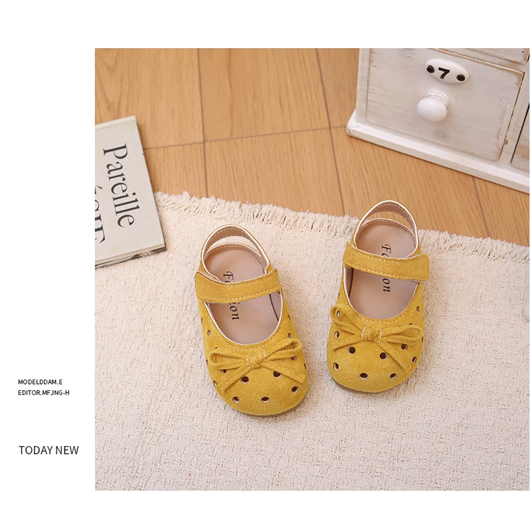 Kinder-Sandalen in Süßen Bonbonfarben, Mädchen-Prinzessinnen-Schuhe mit Einfachen Schleifen, 2026 Sommer Neue Kinder-Strandschuhe mit Weicher Sohle und Rutschfestem Boden – Detail 6
