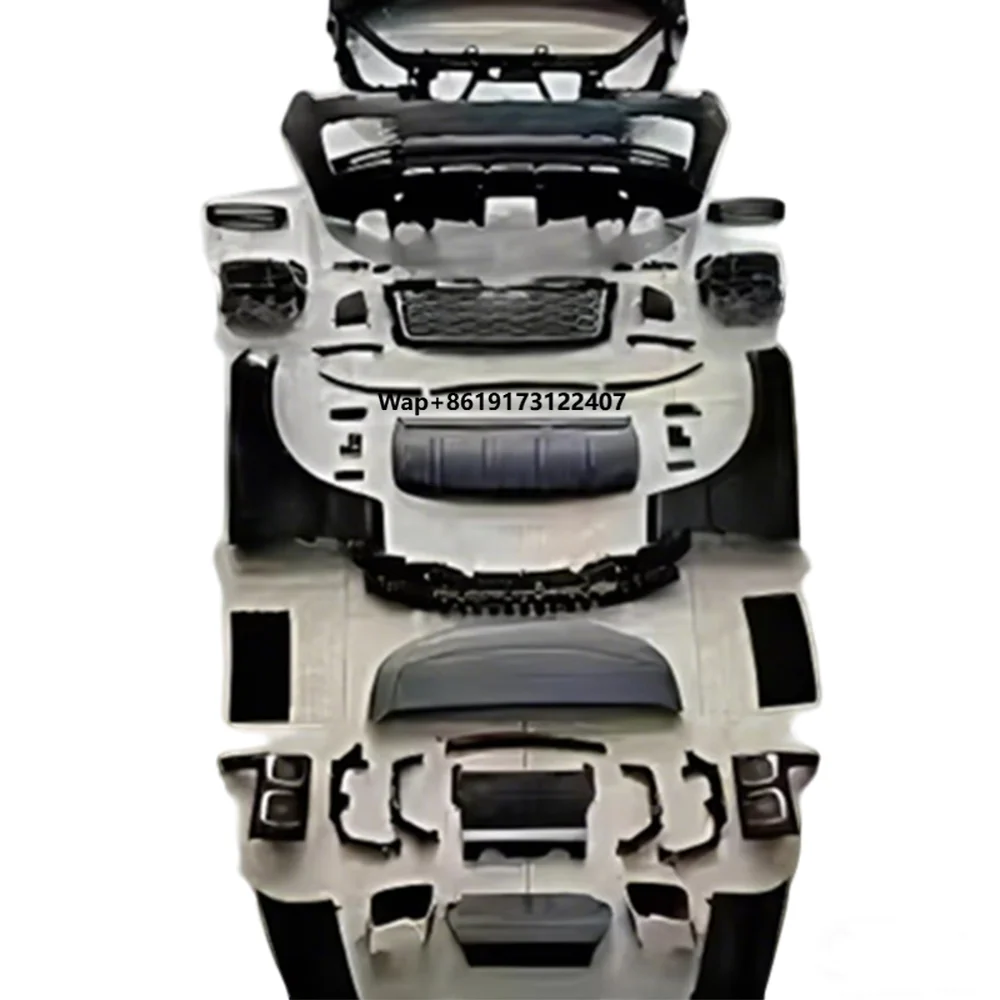 Kit carrosserie complet pour Vogue, années 2005-2012, mise à niveau 2022, comprenant pare-chocs, facelift, accessoires de voiture, modification du capot, des feux et des ailes.