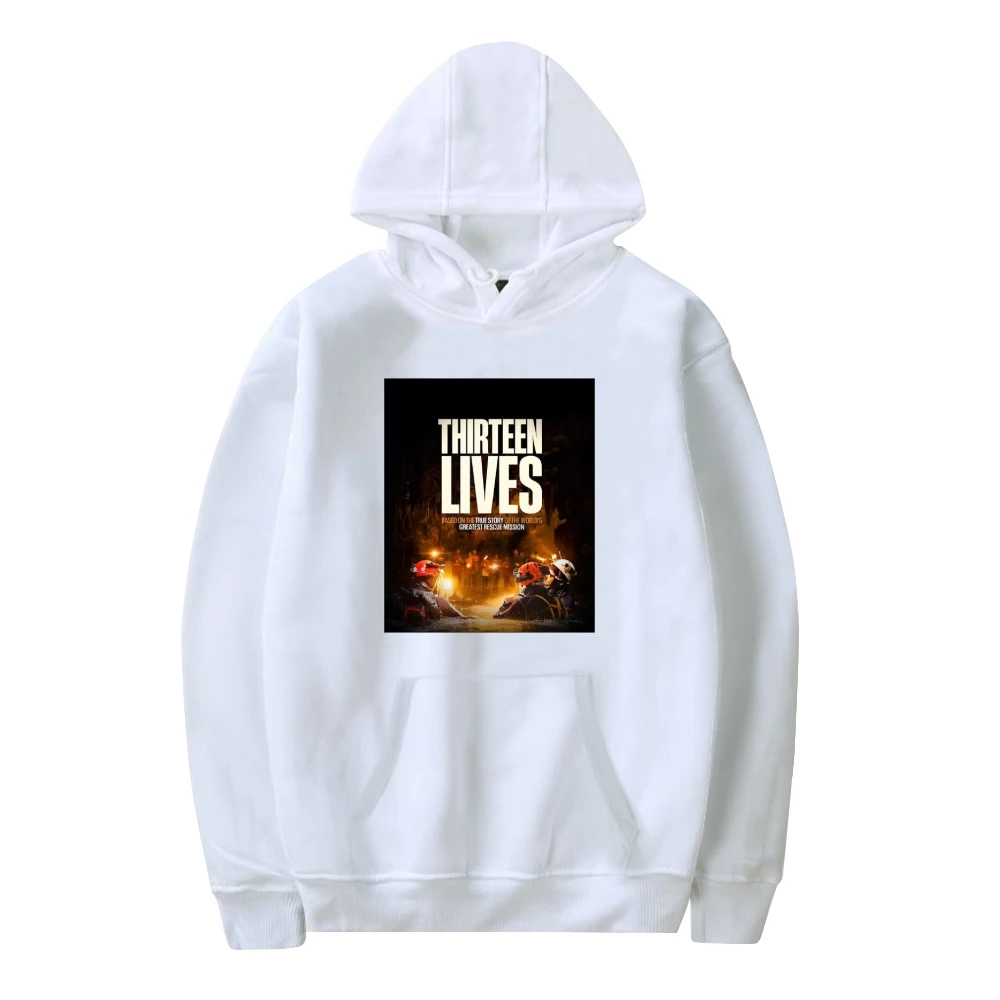 Thirteen Lives American Movie Hoodie Unisex Long Sleeve Women Men Hooded Sweatshirt Casual Style Fashion Clothes