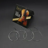 IRIN V68 Professional Multiple Colors Violin Strings (E-A-D-G) Nickel Silver Wound for 4/4 3/4 1/2 1/4 Music Accessories 4