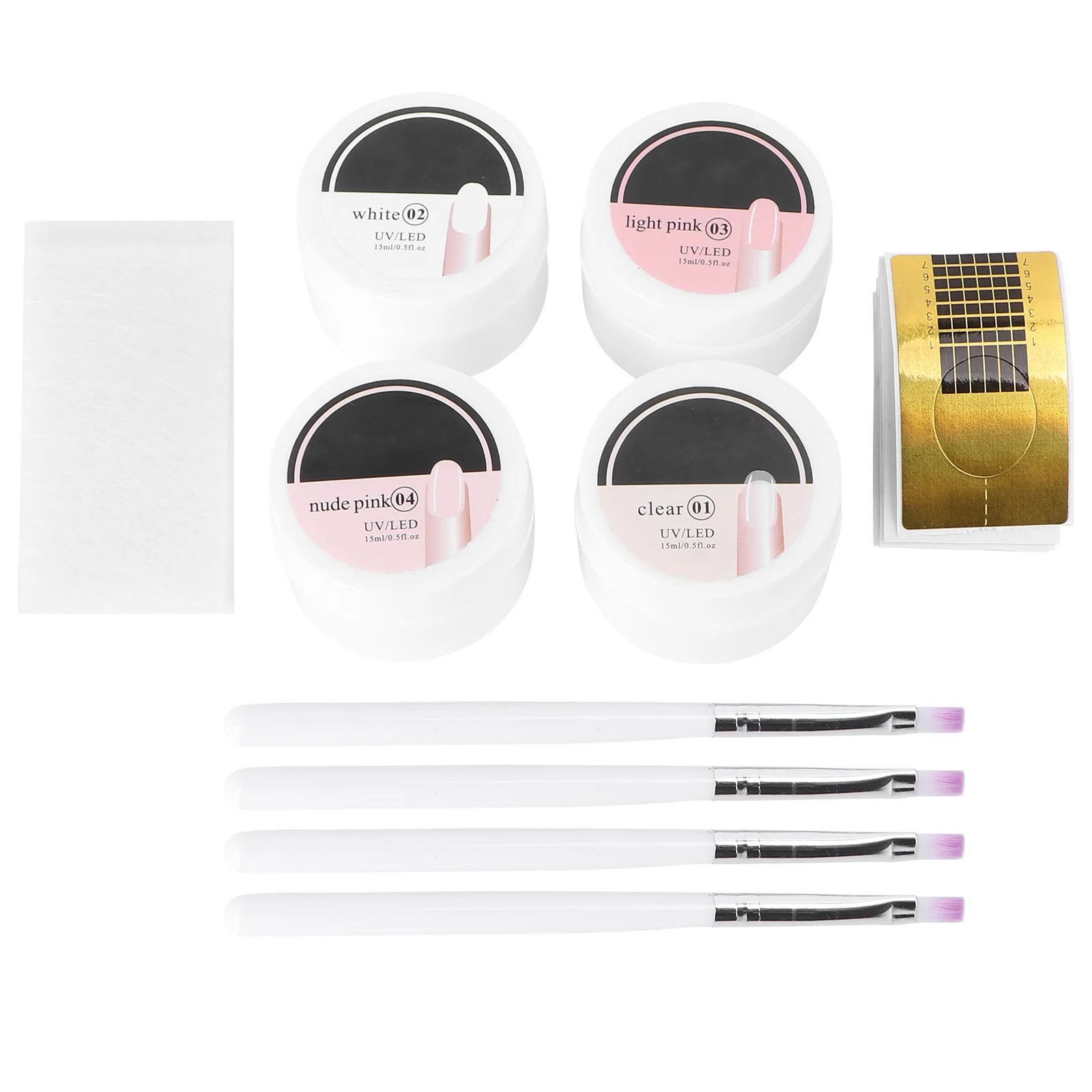 

1 комплект, лента для наращивания ногтей для фототерапии, маникюрный аксессуар, прочный салонный набор инструментов для дизайна ногтей, лента для наращивания пальцев, фиксированная броня