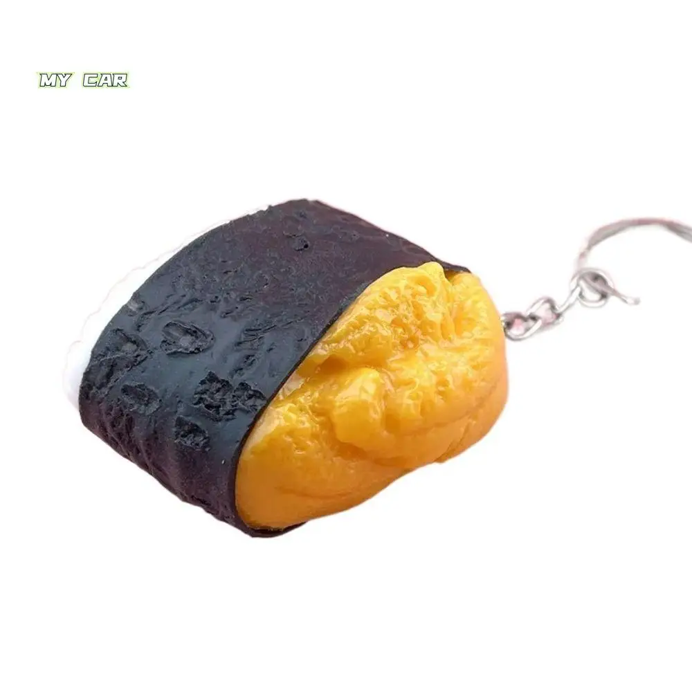 

Брелок для ключей с имитацией еды в японском стиле, гриль, угрей, лосось, поддельная модель суши, брелок ручной работы, суши, море ​ ​ ескрин