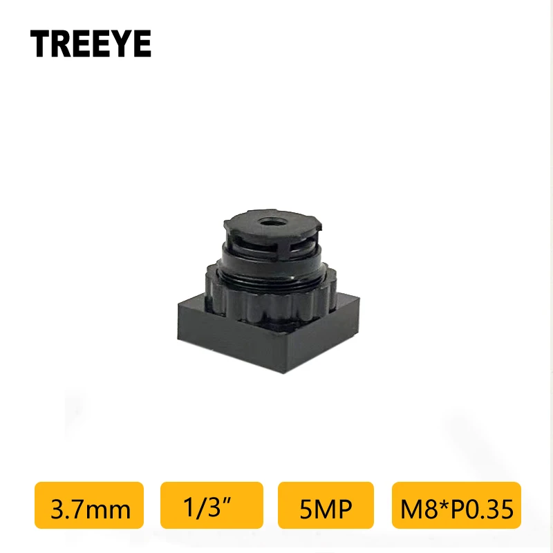 

HD 5MP 3,7 мм M8 объектив 1/2,7 "сканирование лица видеодомофон IP-безопасность USB объектив камеры аксессуары для видеонаблюдения