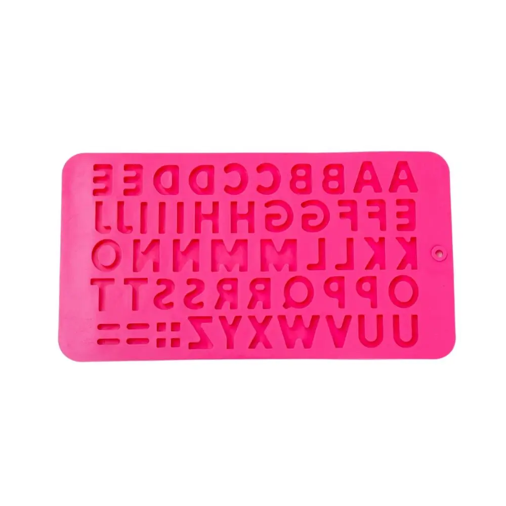 Silicone Mold for Alphabet Chocolate-Oikos