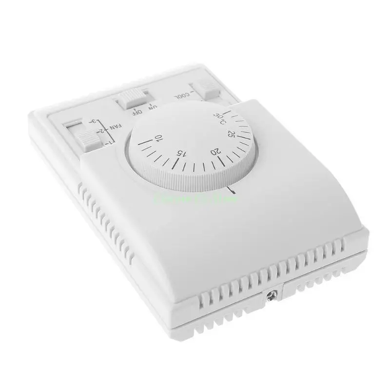 X90F Mechanical Scale Thermostat Adjustable Temperature Controller Universal Heating & Cooling Thermostat Replacement