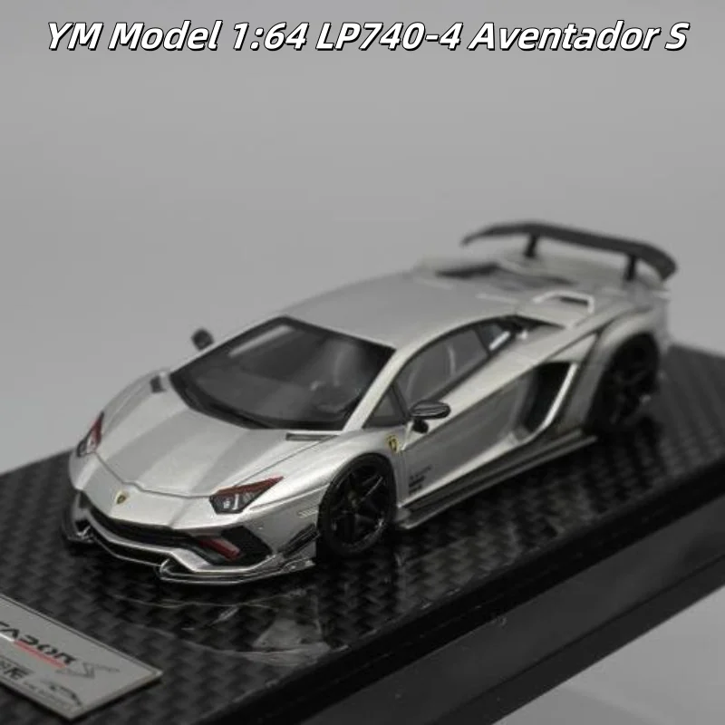

In stock: 1:64 Lamborghini LP740-4 Aventador S die-cast simulation resin car model, boy gift toy, adult collectible ornament.