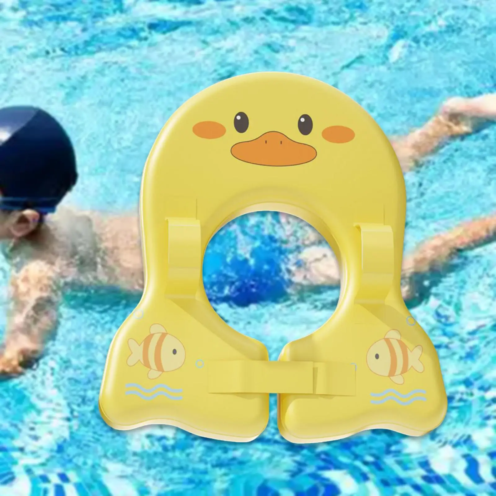 Galleggiante da nuoto per bambini Leggero senza gonfiaggio Anelli in vita con animali dei cartoni animati per ragazzi e ragazze Neonati 3 mesi -3 anni Bambini