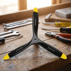 3 Blade 18x6/18x8/18x10 CCW or CW Black Wooden Propeller High Quality For Scale RC Gas Airplane Model RC parts