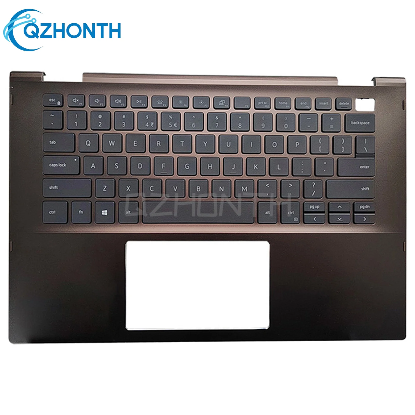 

(Brown) Used For Dell Inspiron 14-7000 7405 2-in-1 Palmrest Upper Case with Backlit Keyboard 0MKCVW